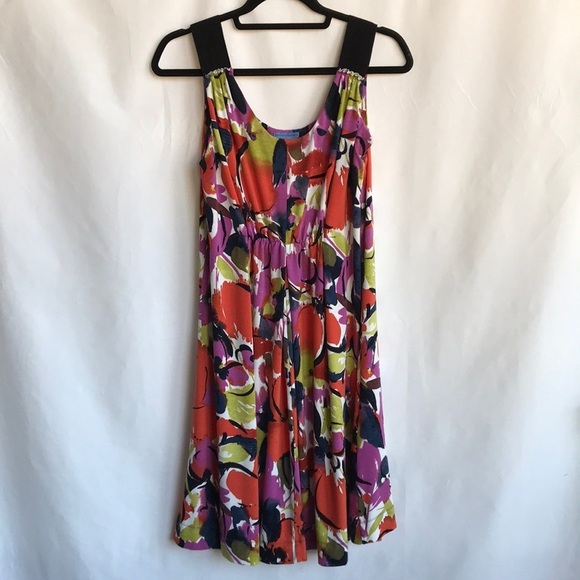 Simply Vera Vera Wang multicolor knot dress, M - Picture 1 of 10
